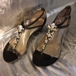 Adrienne Vittadini jeweled sandals  Sz 8.5